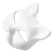USHOBE DIY Masquerade Mask White Paper for Fashion Shows and Weddings