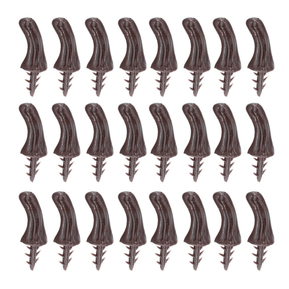 USHOBE 50pcs Plastic Pumpkin Stems Realistic Pp Tsgiving Decor