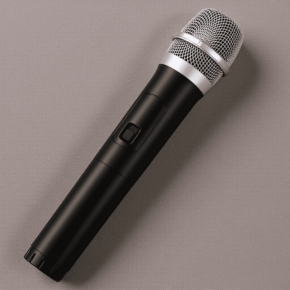 USHOBE Prop Microphone Microphone Prop Multi ABS 1 Set Sleek Design