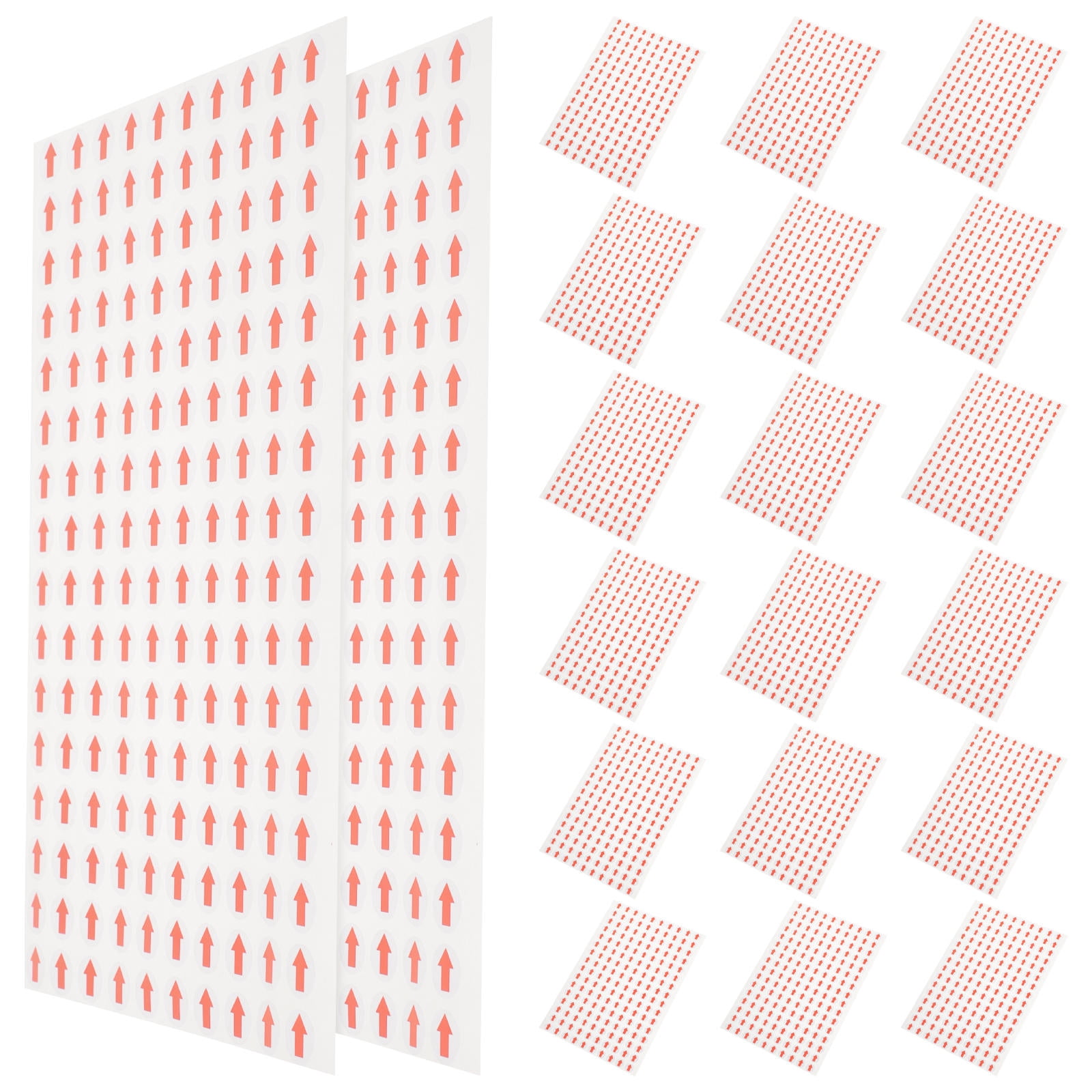USHOBE Pink Arrow Stickers for Direction Indication Durable Paper ...