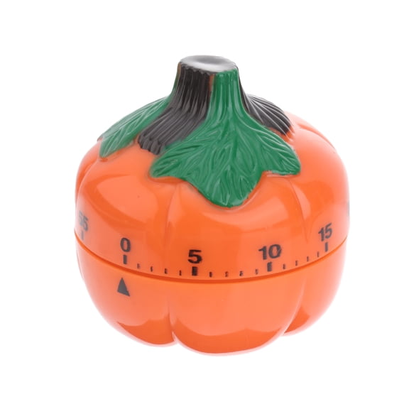 USHOBE Pumpkin Design Kitchen Timer for Baking and Cooking with Mechanical Countdown