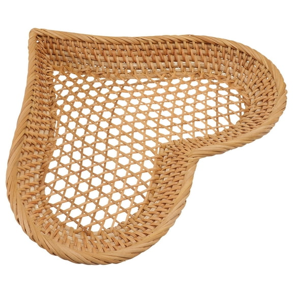 USHOBE Handmade Rattan Baskets Brown For Shop Use 1Pack