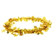 USHOBE Golden Star Tinsel Gar with Paillette and Steel Decoration