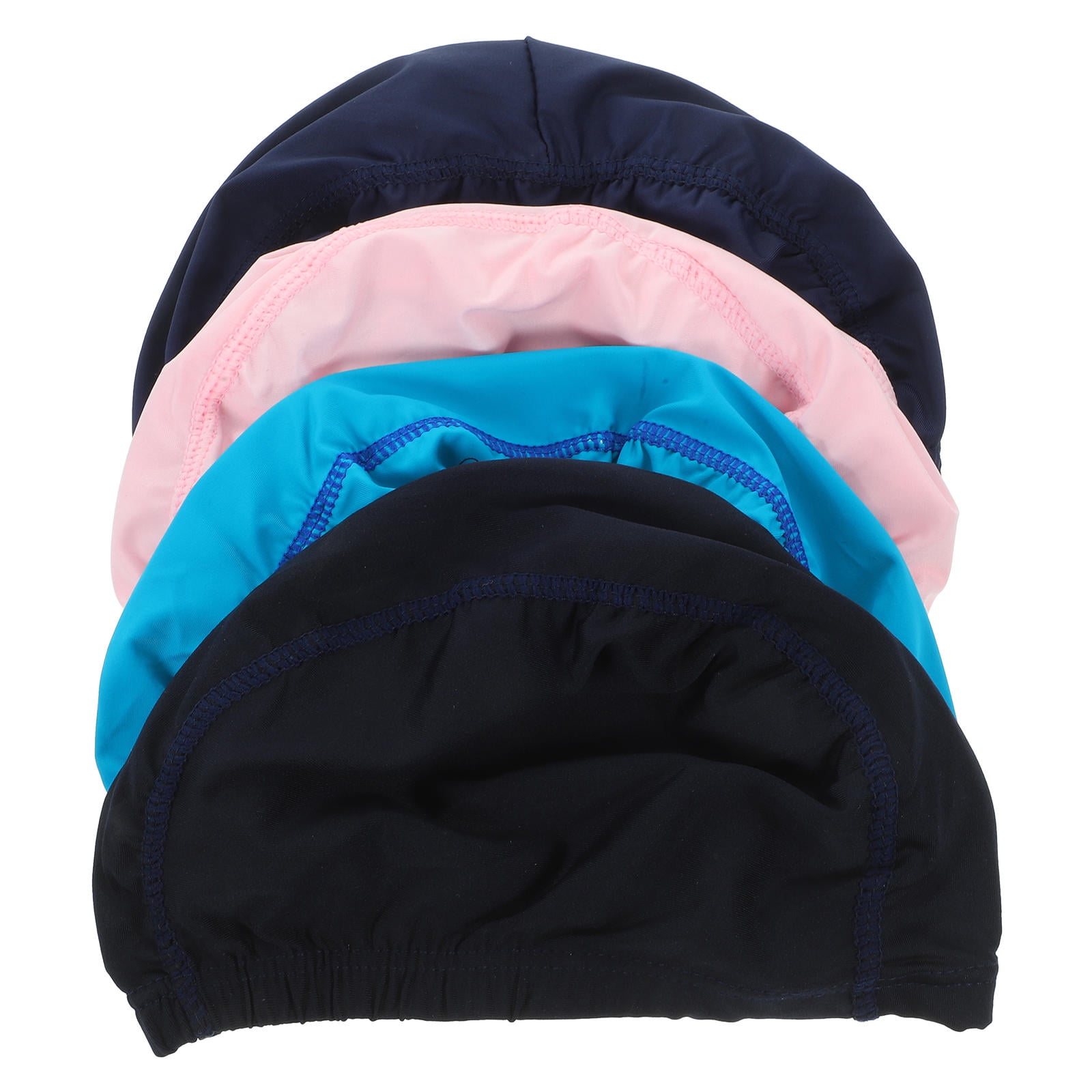 Waterproof Swim Caps for Girls and Women 7.9X4.7in