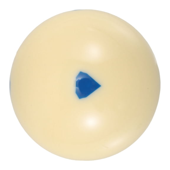 USHOBE White Resin Cue Ball for Pool Table Practice Suitable for Beginner to Professional Players
