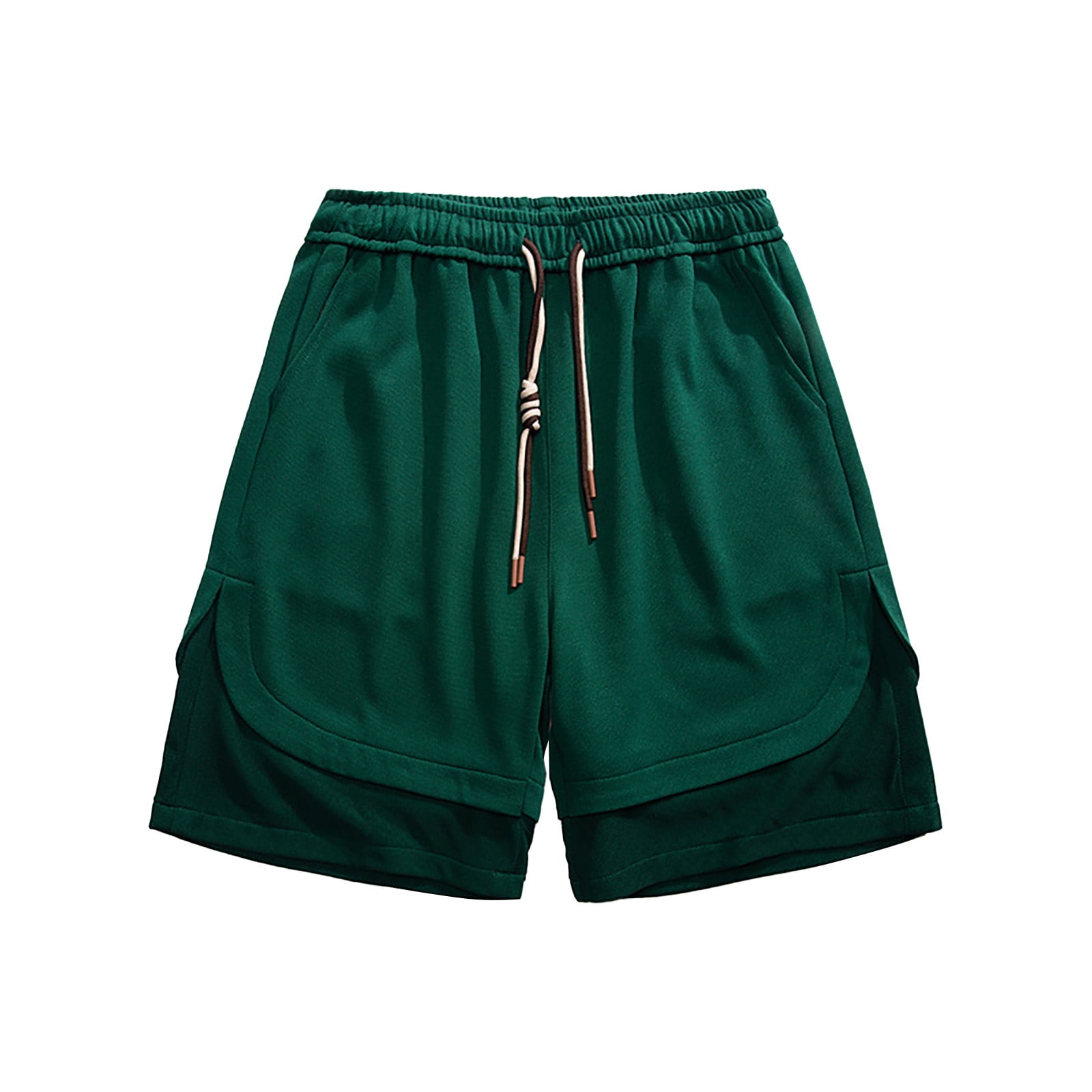 USHUN Mens Cargo Shorts Antichafing Shorts Cooling Biker Shorts with