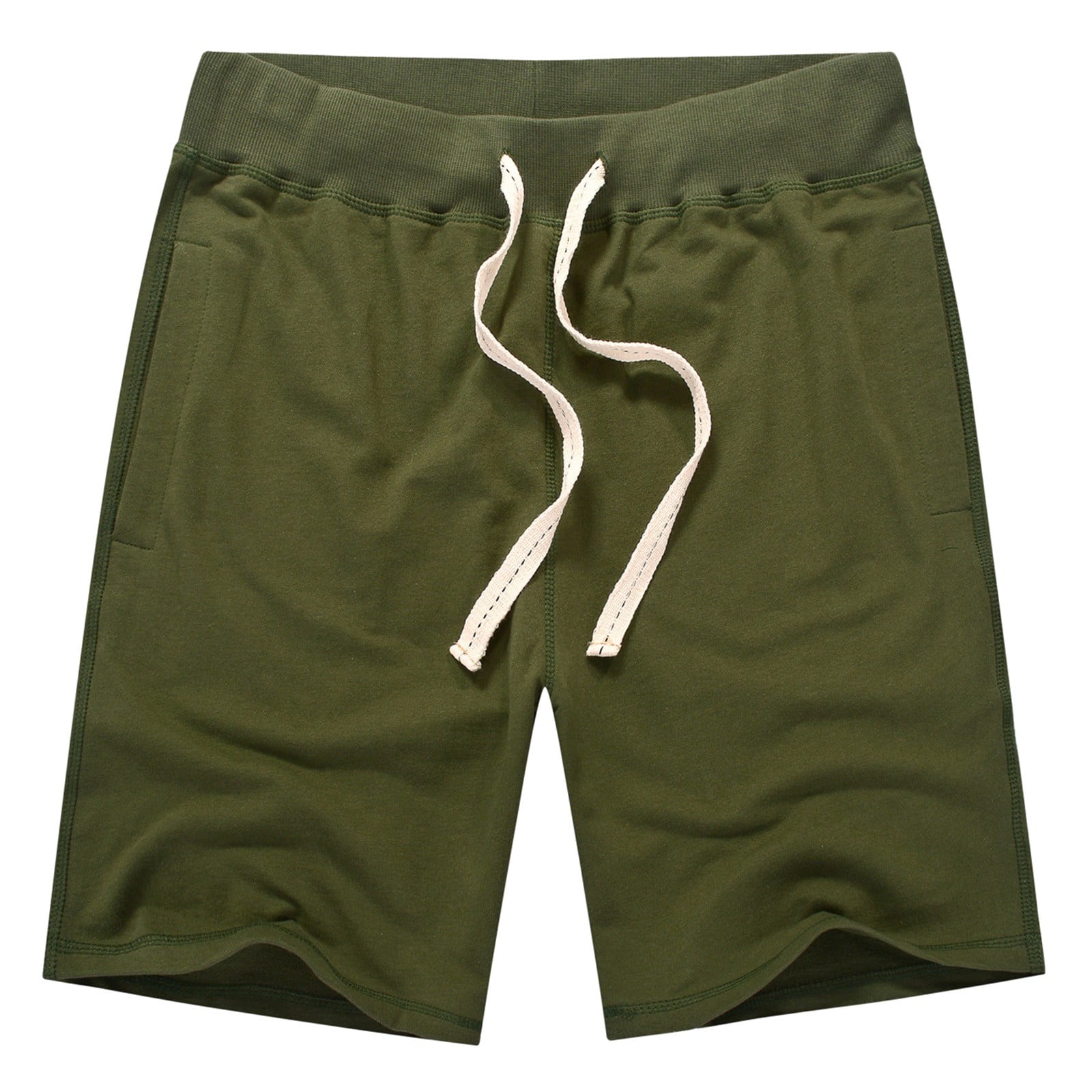 USHUN Mens Shorts Casual Below Knees Athletic Works Shorts Loose Basics