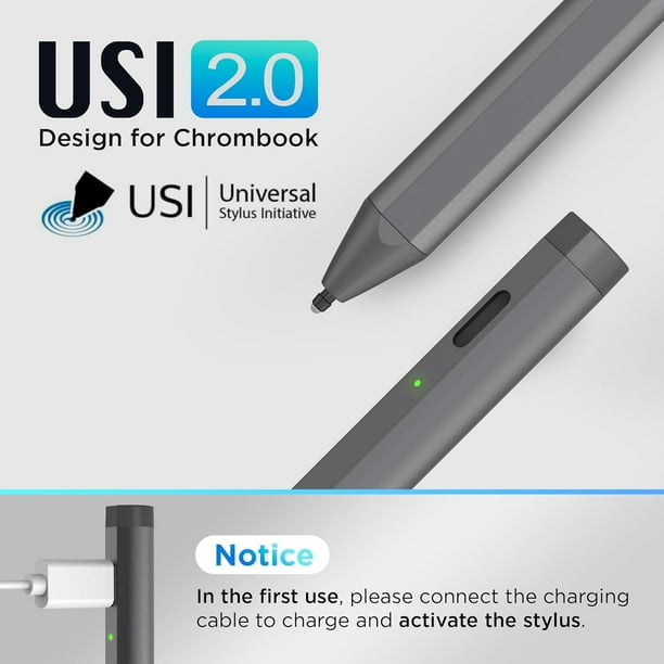 Stylus Pen for Chromebook Rechargeable Stylus with 4096