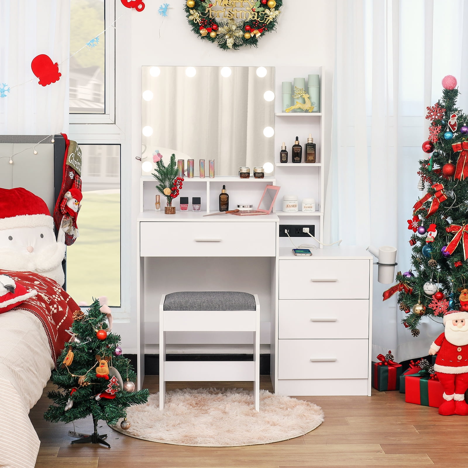 Usikey large vanity set deals
