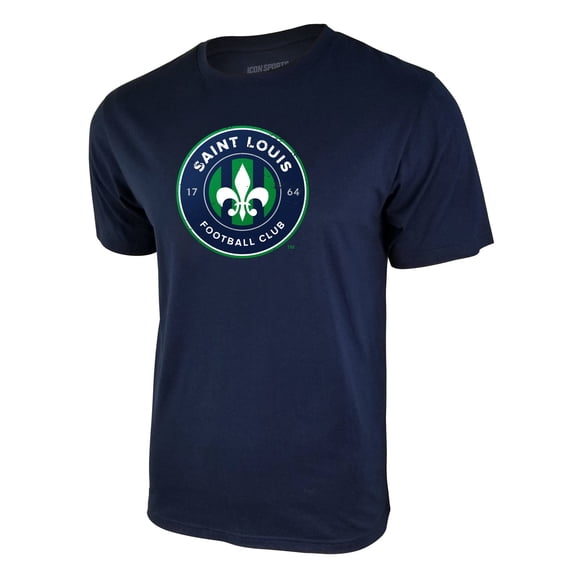 USL ST LOUIS FC LOGO TEE - NAVY