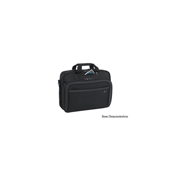 USLCLA3144, US Luggage CheckFast Clamshell Design Laptop Case, 1, Black