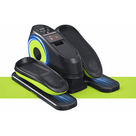 USLIM Under Desk Elliptical for Seniors, Quiet Electric Pedal Exerciser with Remote Control, 16 Speed Levels, Home Use