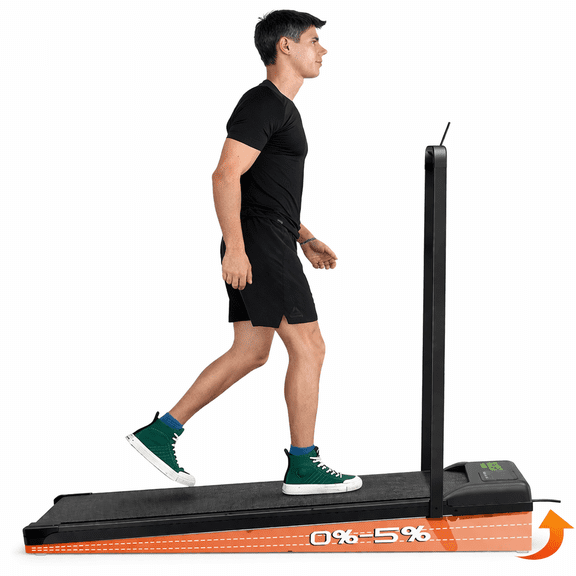 USLIM Under Desk Treadmill with Incline, Walking Pad with 3.0HP Motor, Remote Control, LED Display, 350 lb Capacity