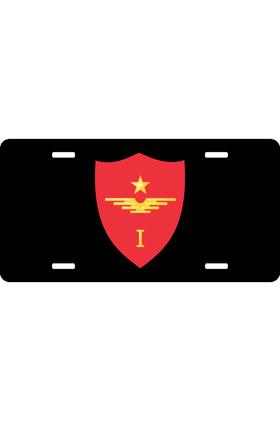 USMC 1st MAW License Plate