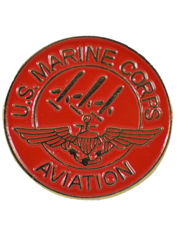 USMC AVIATION HAT PIN