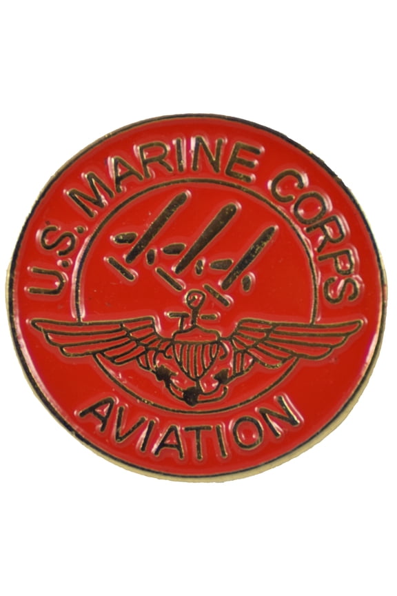 USMC AVIATION HAT PIN