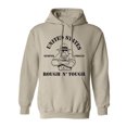 thumbnail image 1 of USMC BULLDOG ROUGH N' TOUGH Adult Hooded Sweatshirt, 1 of 3