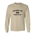 thumbnail image 1 of USMC Boot Camp Parris Island Adult Long Sleeve T-shirt, 1 of 3
