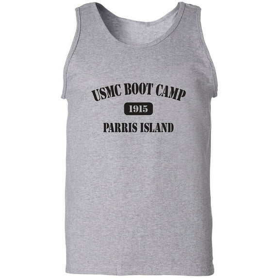 USMC Boot Camp Parris Island Adult Tank Top