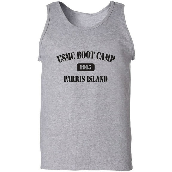 USMC Boot Camp Parris Island Adult Tank Top