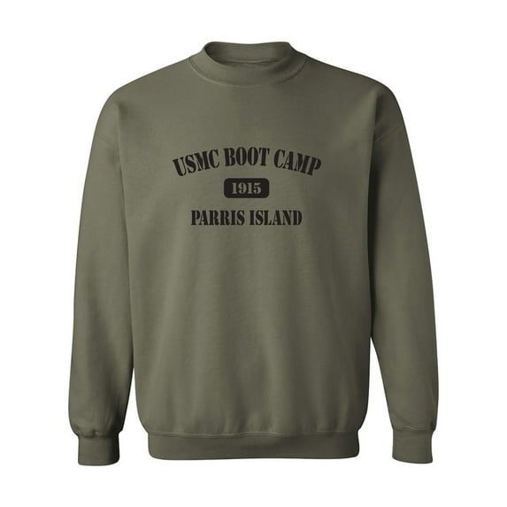 USMC Boot Camp Parris Island Crewneck Sweatshirt