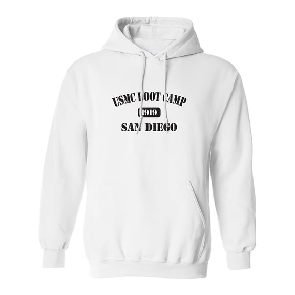 USMC Boot Camp San Diego Adult Hooded Sweatshirt