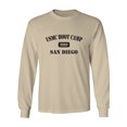 thumbnail image 1 of USMC Boot Camp San Diego Adult Long Sleeve T-shirt, 1 of 3