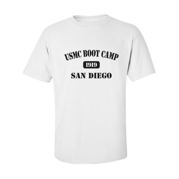USMC Boot Camp San Diego Adult Short Sleeve T-shirt