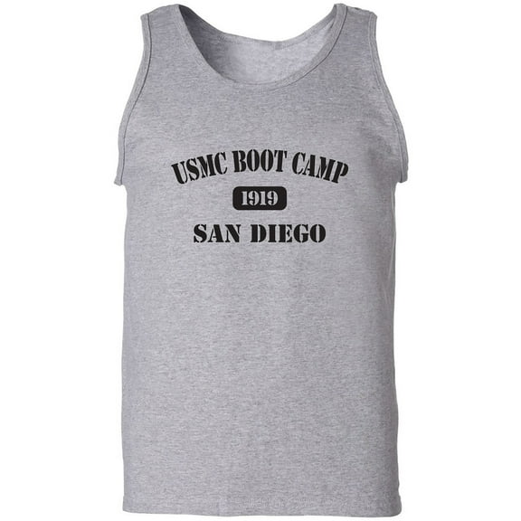 USMC Boot Camp San Diego Adult Tank Top