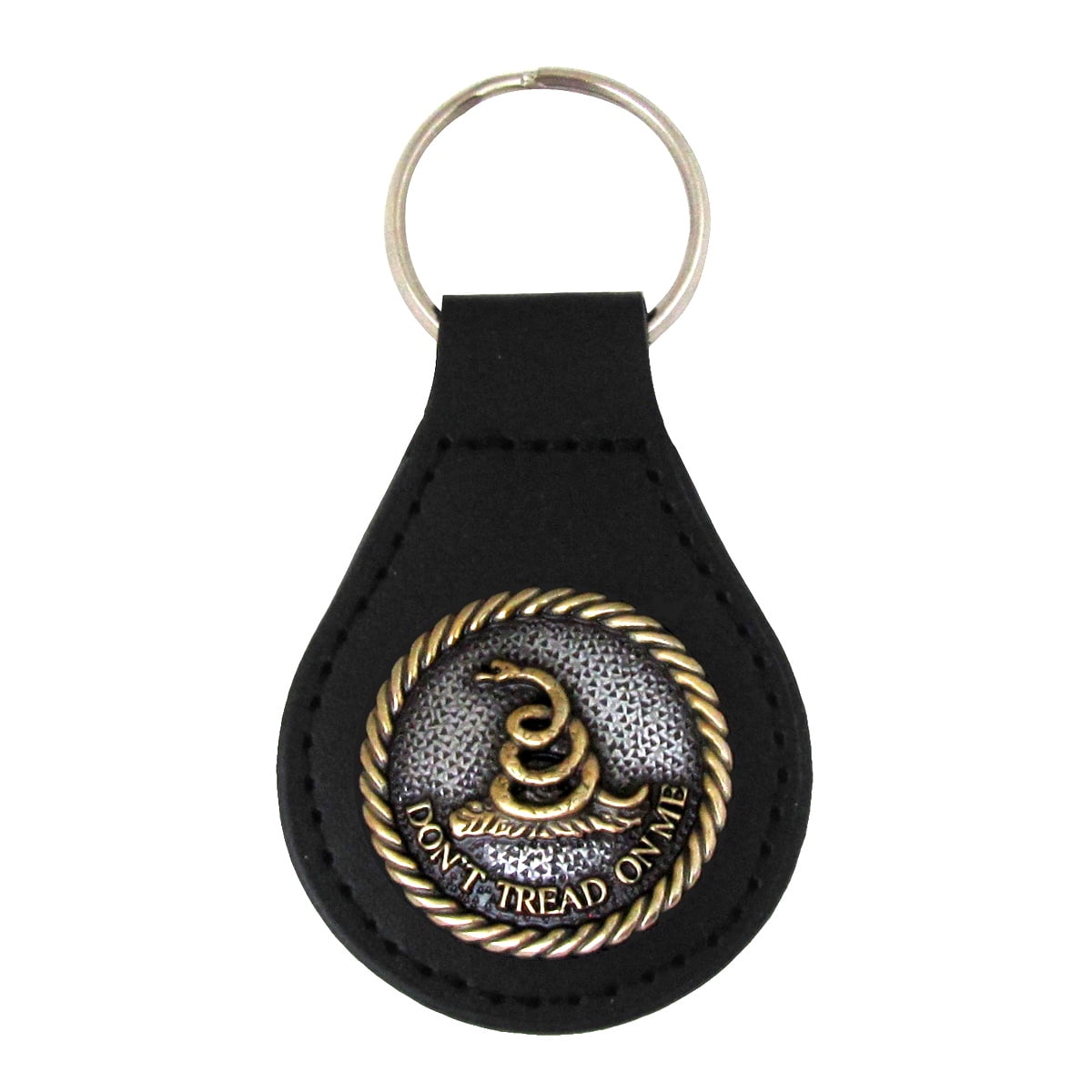 Dont Tread On Me Keyfob Car Key Chain Leather Keyring Metal Gadsden Keychain Fob Dont Tread On Me Keyfob Car Key Chain Leather Keyring Metal Gadsden Keychain Fob