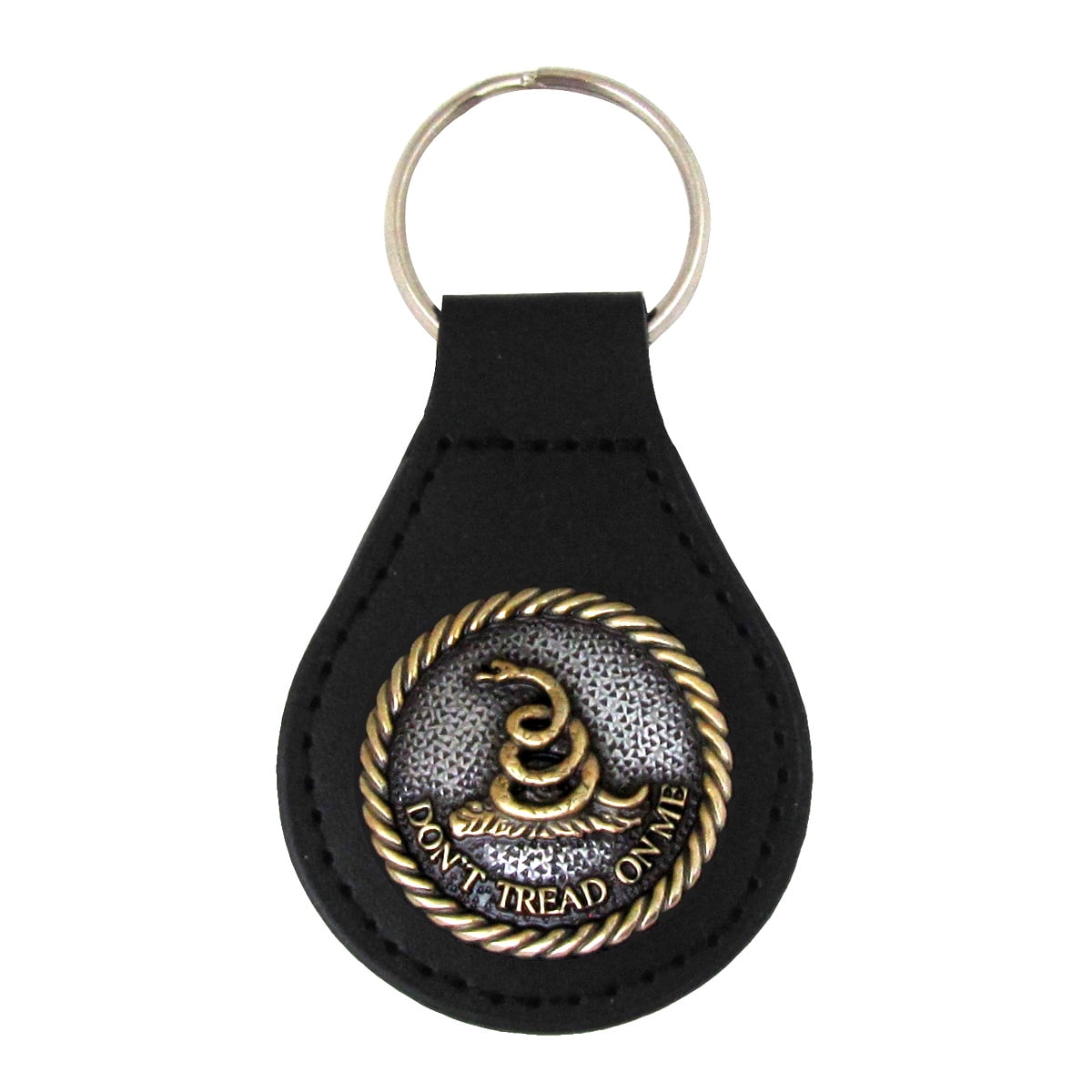 Don't Tread on Me Pocket Clip Keychain