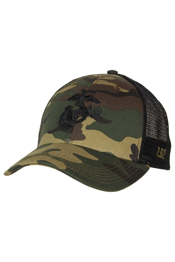 USMC EGA Camo Trucker Cap