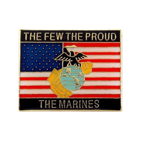 USMC EGA The Few The Proud The Marines Lapel Hat Pin Military PPM765 (1 pin)