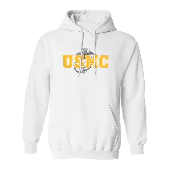 USMC Eagle, Globe & Anchor Adult Hooded Sweatshirt