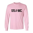 thumbnail image 1 of USMC Eagle Globe Anchor Adult Long Sleeve T-shirt, 1 of 3