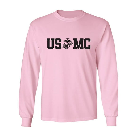 USMC Eagle Globe Anchor Adult Long Sleeve T-shirt