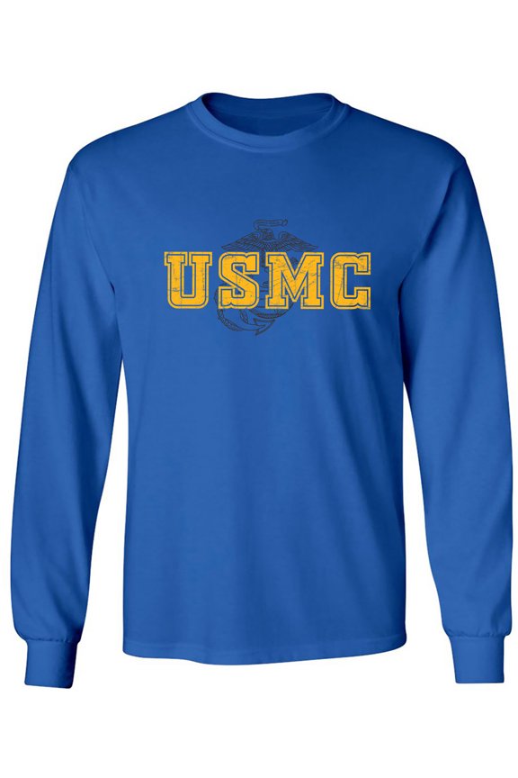USMC Eagle, Globe & Anchor Adult Long Sleeve T-shirt