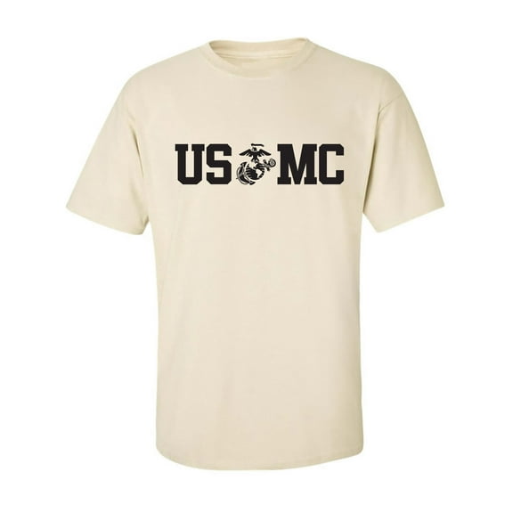 USMC Eagle Globe Anchor Adult Short Sleeve T-shirt