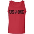 thumbnail image 1 of USMC Eagle Globe Anchor Adult Tank Top, 1 of 3