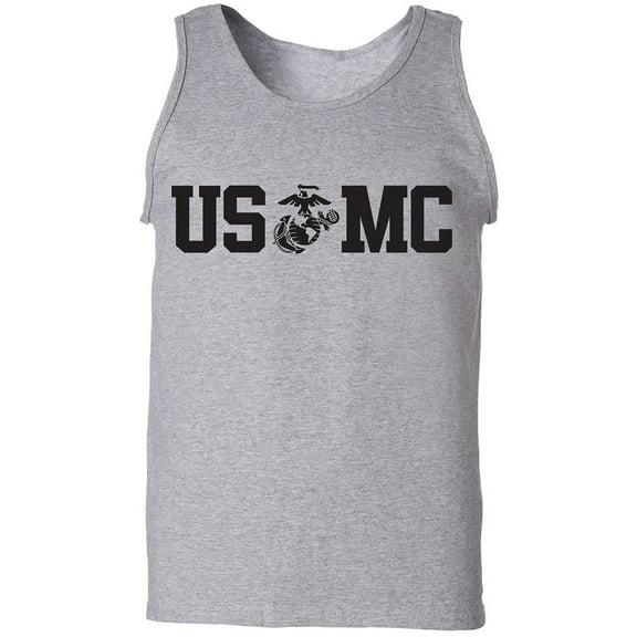 USMC Eagle Globe Anchor Adult Tank Top