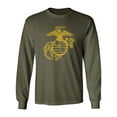thumbnail image 1 of USMC "Eagle Globe and Anchor" Adult Long Sleeve T-shirt, 1 of 3