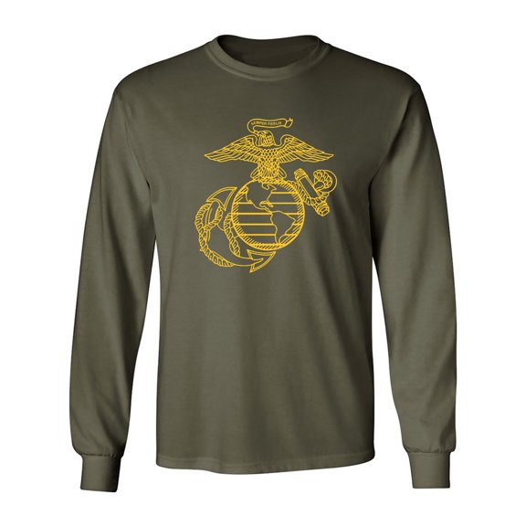 USMC "Eagle Globe and Anchor" Adult Long Sleeve T-shirt