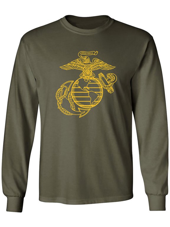 USMC "Eagle Globe and Anchor" Adult Long Sleeve T-shirt