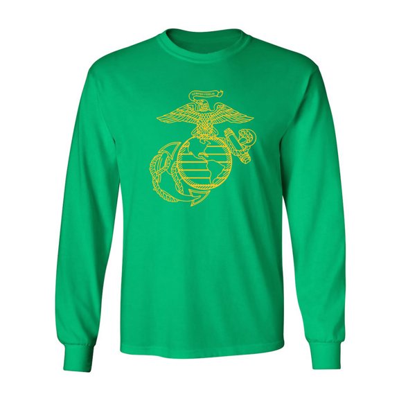 USMC "Eagle Globe and Anchor" Adult Long Sleeve T-shirt
