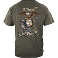 thumbnail image 1 of USMC Eagle Green T-Shirt, 1 of 7