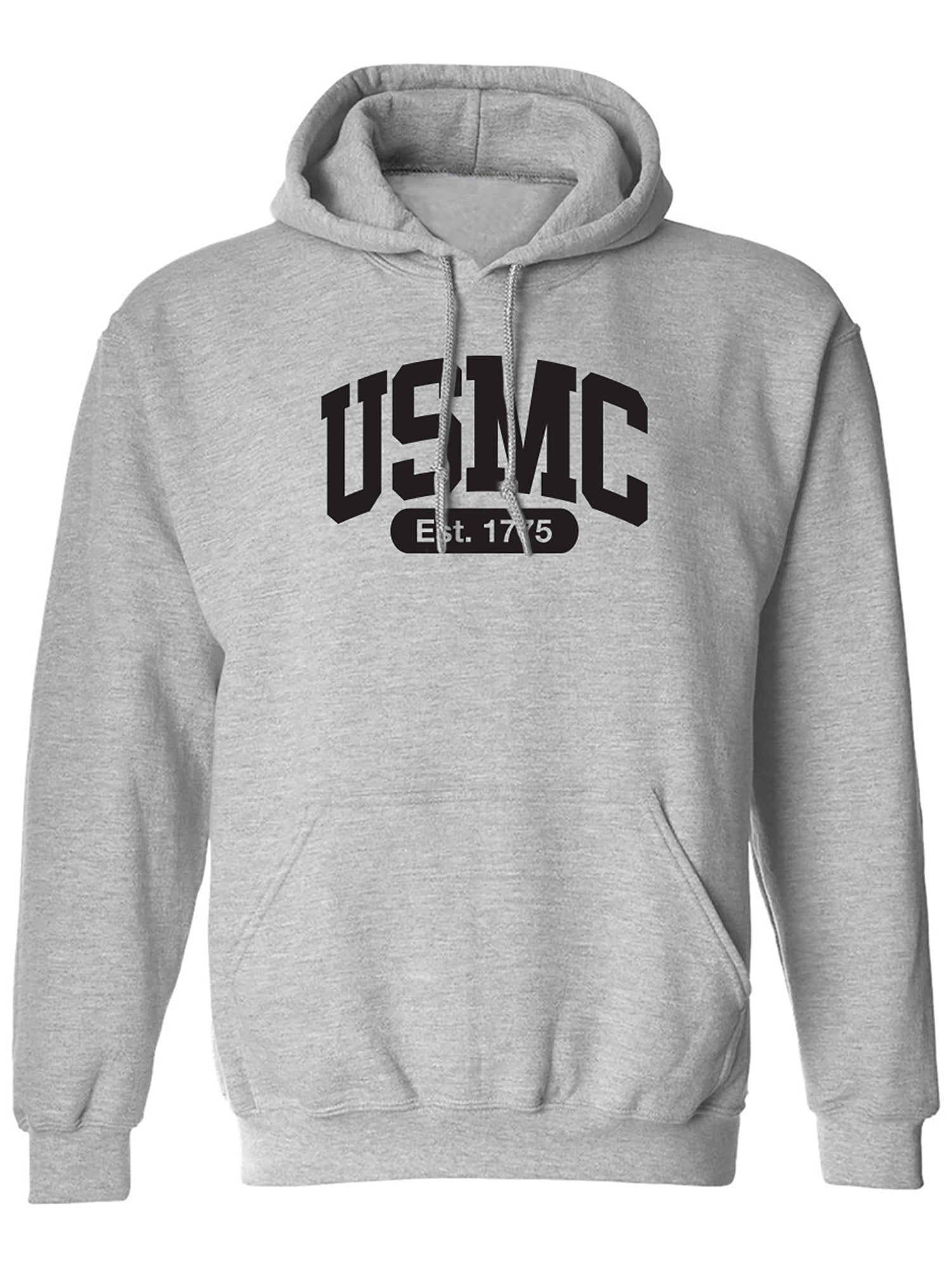 United States Marine Corps Ladies T-Shirt | Globe & Anchor 'Est. 1775' Design, Black, X-Large