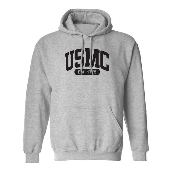 USMC Est.1775 Adult Hooded Sweatshirt