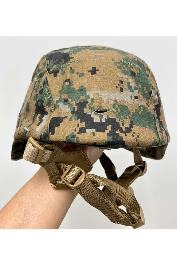 Genuine Gentex Lightweight Protective Hardhats & Helmets, Large, Desert/Woodland