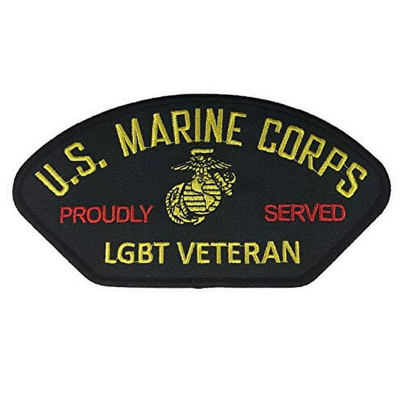 USMC LGBT Proudly Served Veteran Patch - Veteran Owned Business