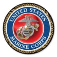 thumbnail image 1 of USMC Large Seal Sticker, 1 of 1